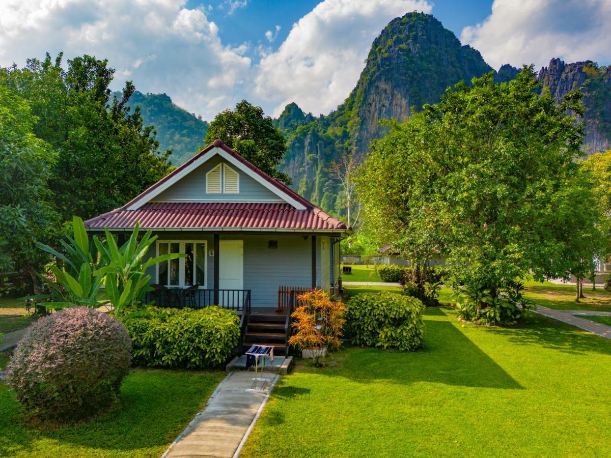 Bearlinbungalow Vang Vieng Luaran gambar