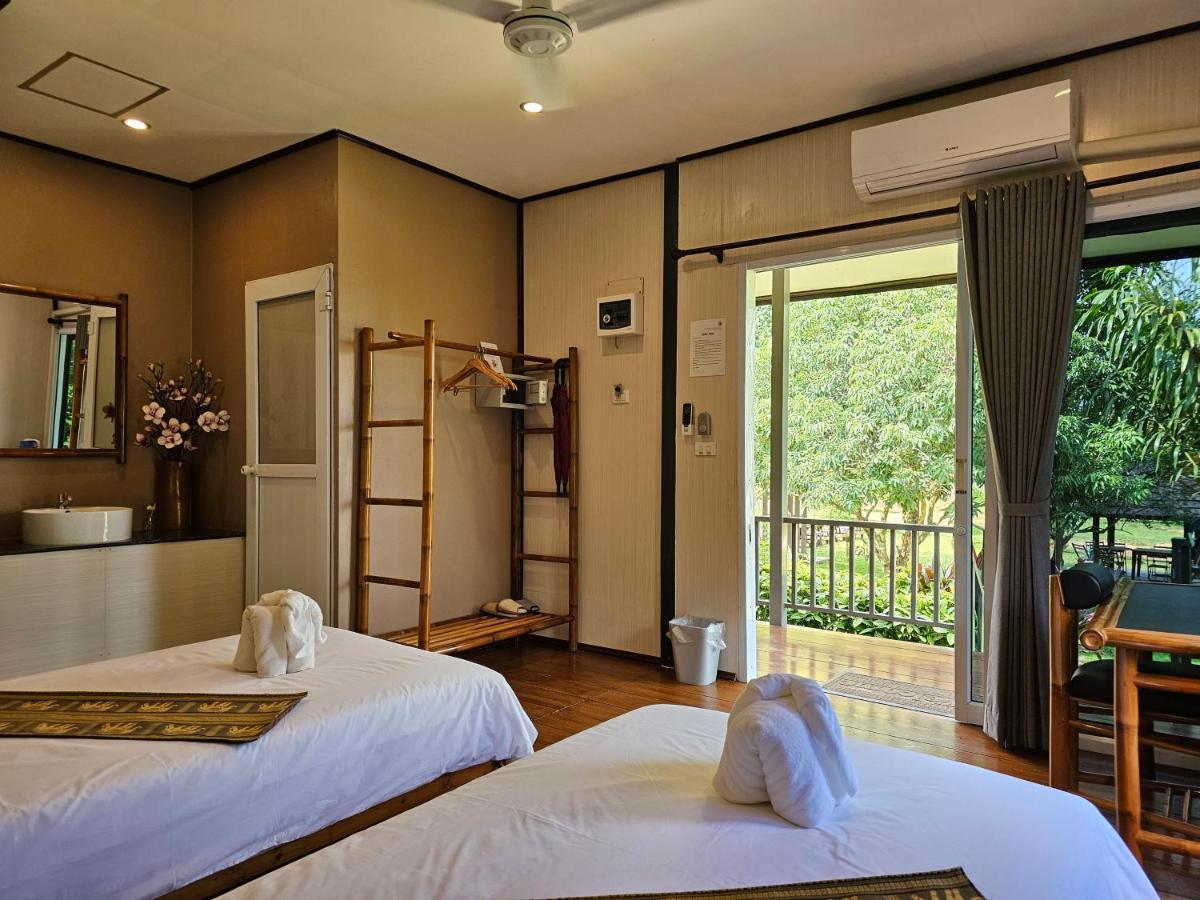 Bearlinbungalow Vang Vieng Luaran gambar